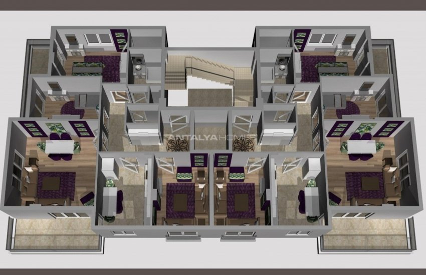 Luxe Appartementen In Kepez Geschikt Voor Gezinslevensstijl 24