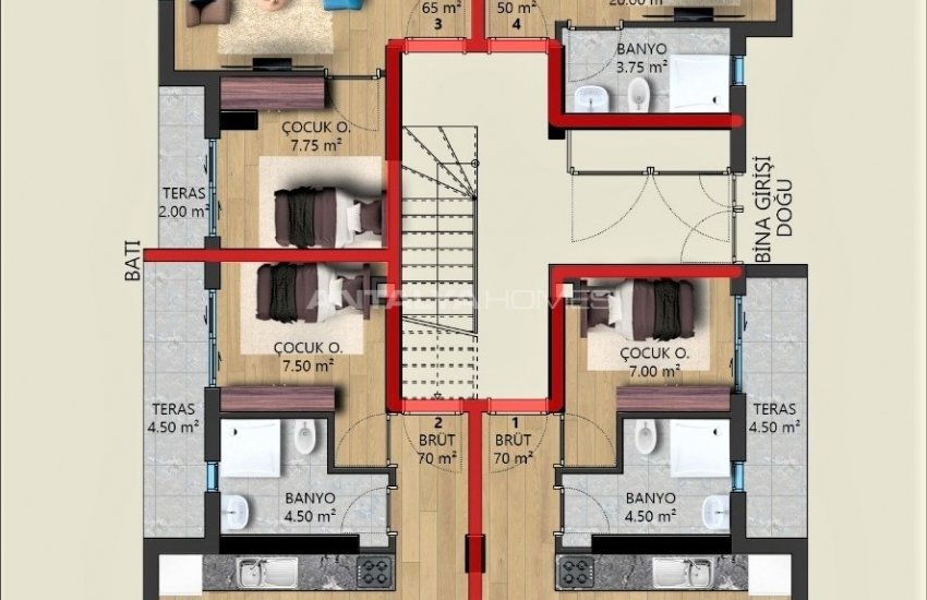Investment Property with Modern Design in Kundu Antalya 11