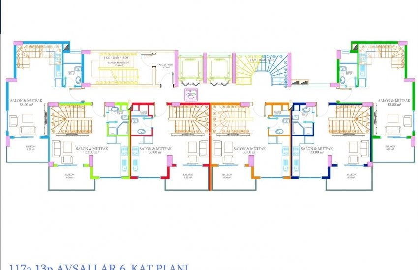 Luxury Apartments in a Complex Close to the Beach in Alanya 23