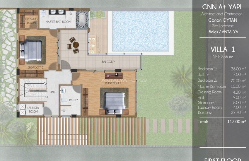 Luxurious Villas with Private Pools Close to Belek Center 49