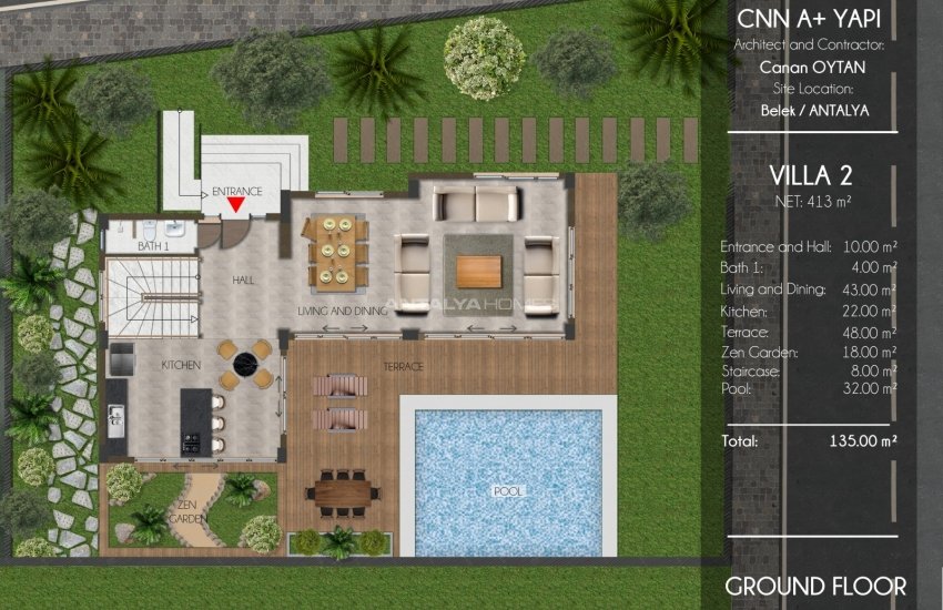 Luxurious Villas with Private Pools Close to Belek Center 45