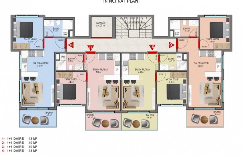 Affordable Properties in Alanya Avsallar Close to Amenities 20