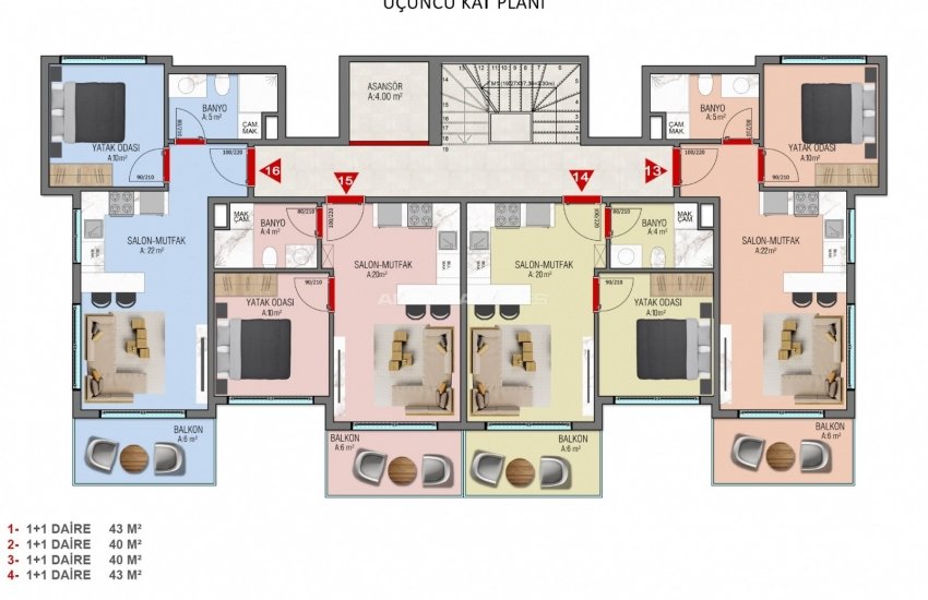 Affordable Properties in Alanya Avsallar Close to Amenities 21