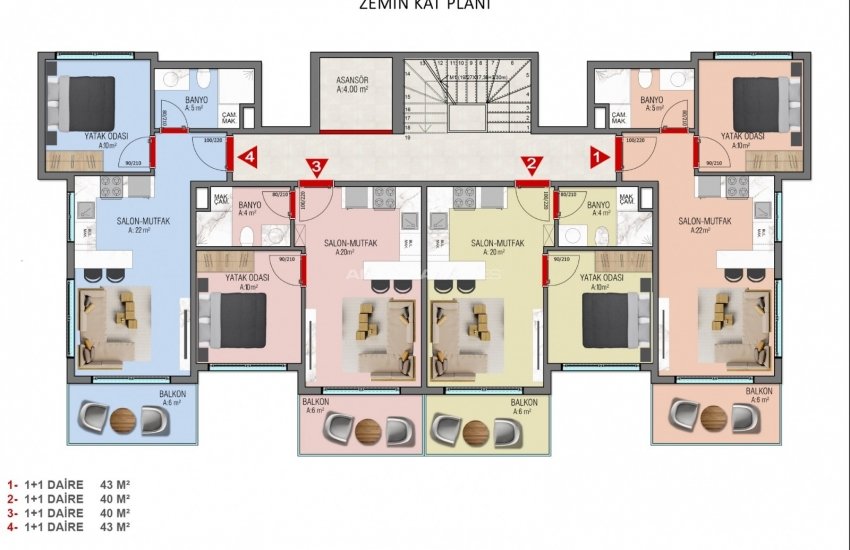 Affordable Properties in Alanya Avsallar Close to Amenities 18