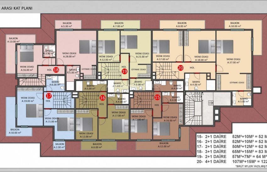 Appartements À Courte Distance De La Mer À Alanya 38