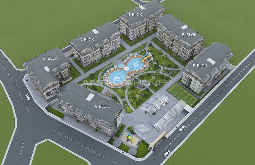 Woningen Met Rijke Complexe Functies In Alanya Oba 26