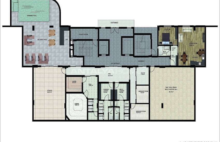Luxueux Immobiliers À Alanya Près De L'aéroport De Demirtaş 30