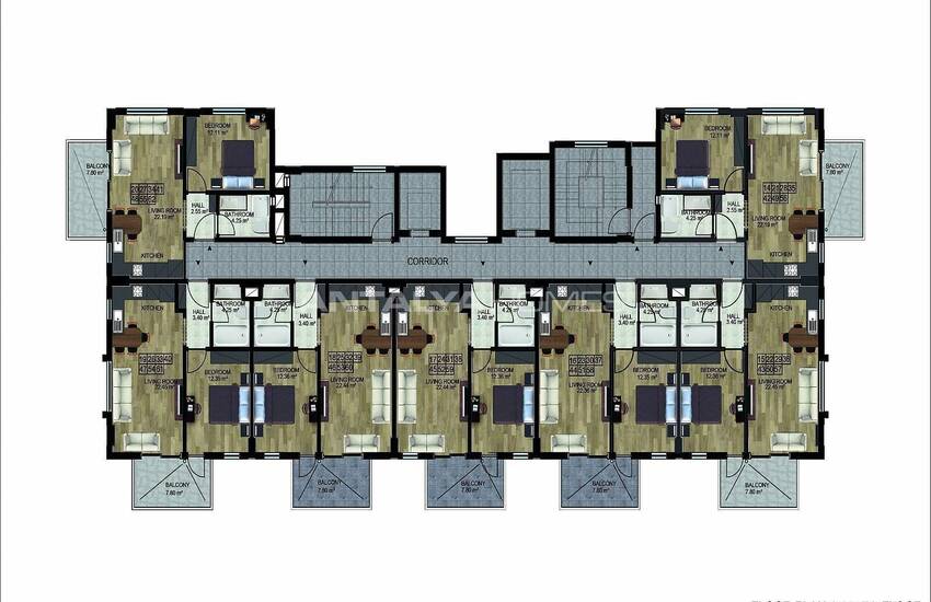 Luxueux Immobiliers À Alanya Près De L'aéroport De Demirtaş 33