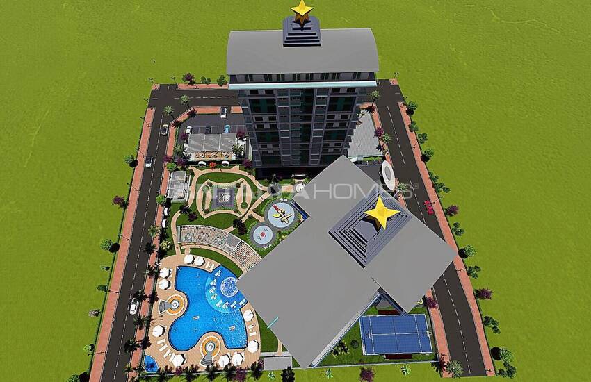 Nouveaux Appartements En Complexe Sécurisé Alanya Mahmutlar 47