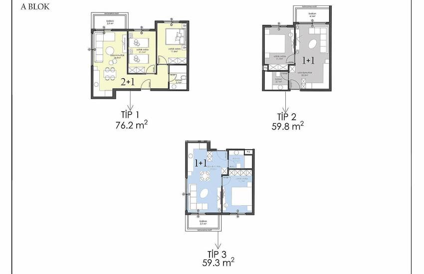 Stadszicht Appartementen Te Koop In Alanya 29