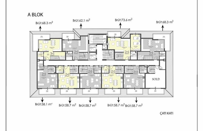 Stadszicht Appartementen Te Koop In Alanya 30