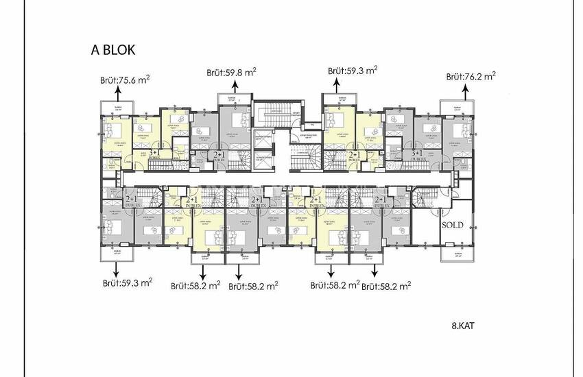 Stadszicht Appartementen Te Koop In Alanya 31