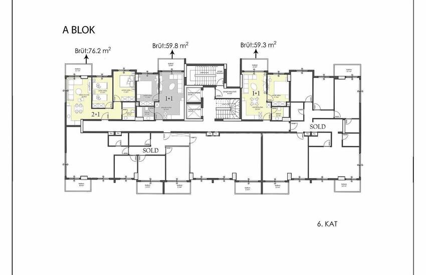 Stadszicht Appartementen Te Koop In Alanya 33