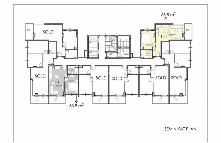 Stadszicht Appartementen Te Koop In Alanya 40