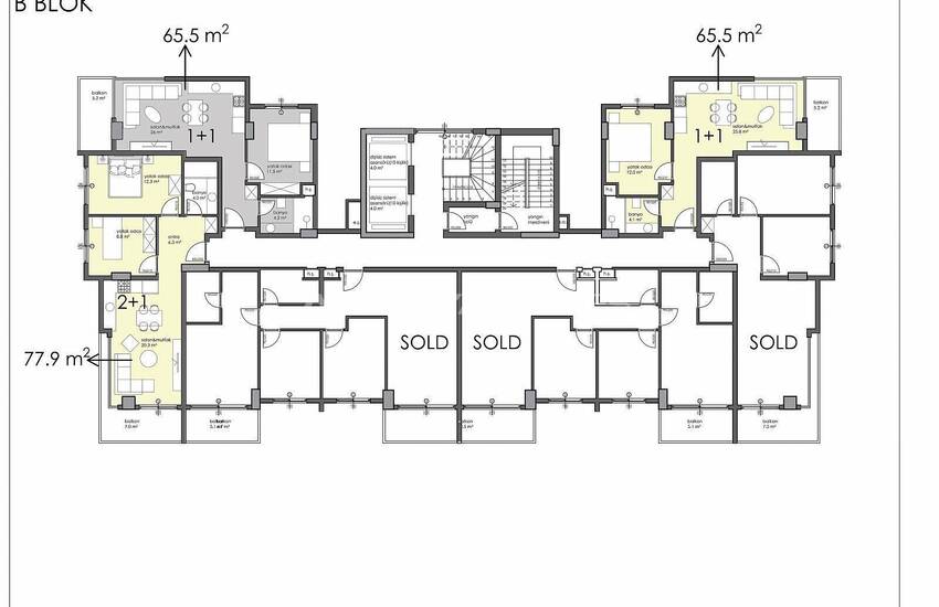 Stadszicht Appartementen Te Koop In Alanya 43