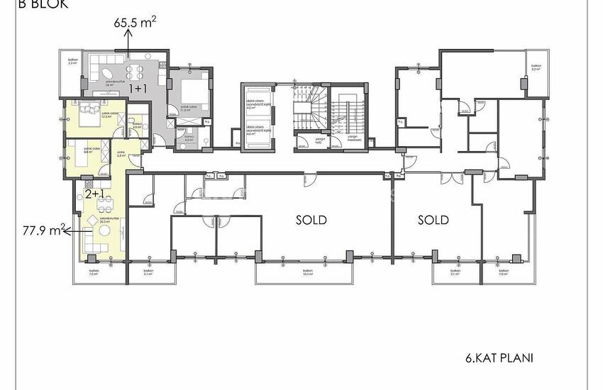 Stadszicht Appartementen Te Koop In Alanya 44