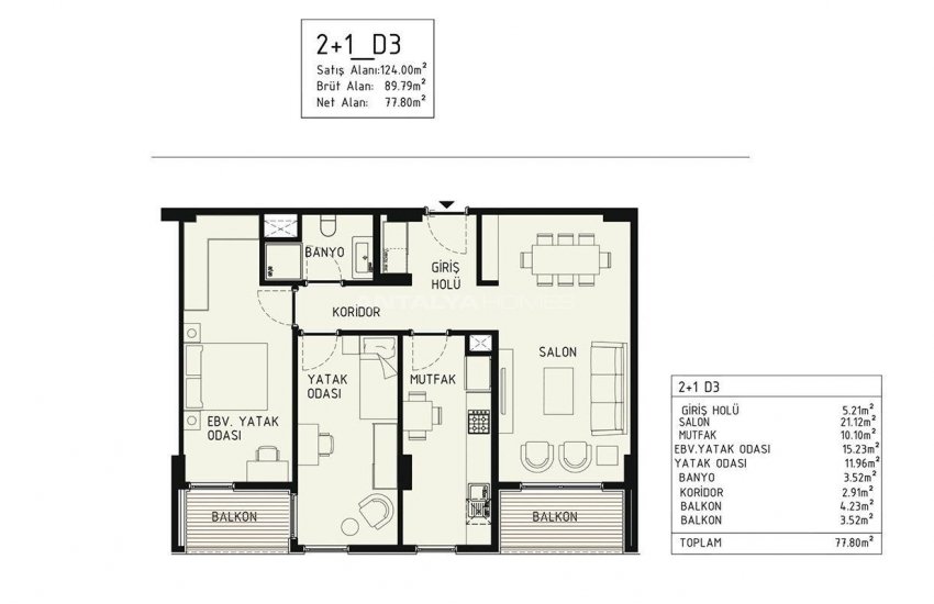 New Apartments Close to Tram and Social Amenities in Antalya 23