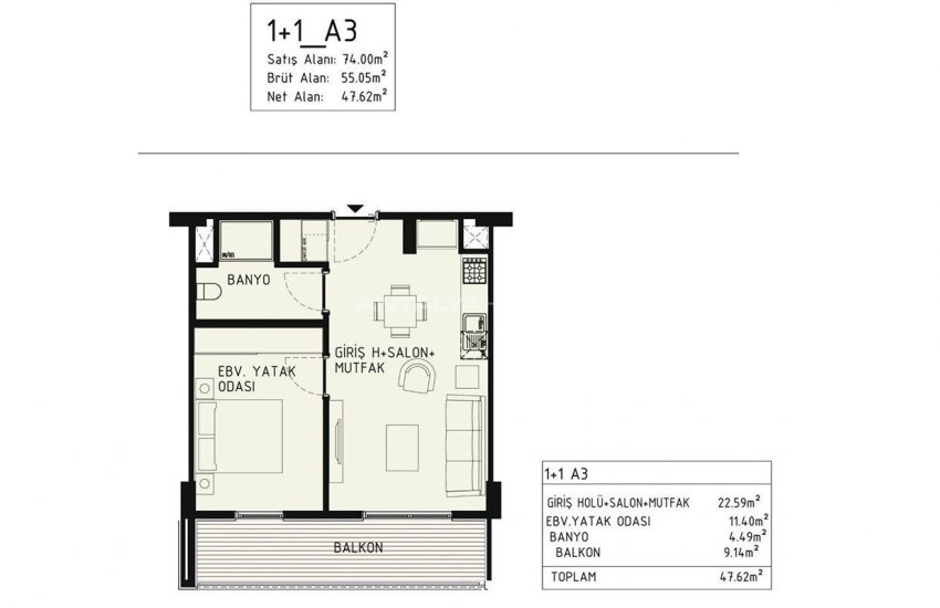 New Apartments Close to Tram and Social Amenities in Antalya 27