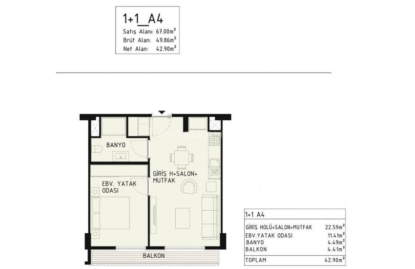 New Apartments Close to Tram and Social Amenities in Antalya 28