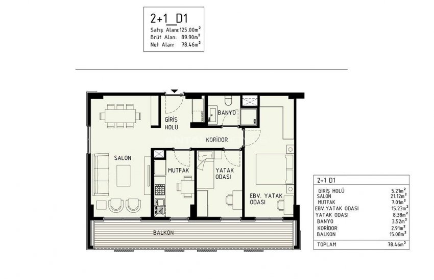 New Apartments Close to Tram and Social Amenities in Antalya 22