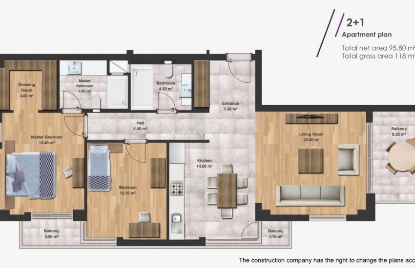 Centraal Gelegen Luxe Appartementen In Alanya Antalya 60