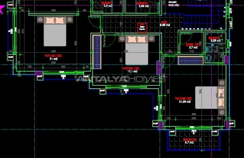 Vrijstaande Villa's Met Privézwembad In Antalya Duzlercami 27