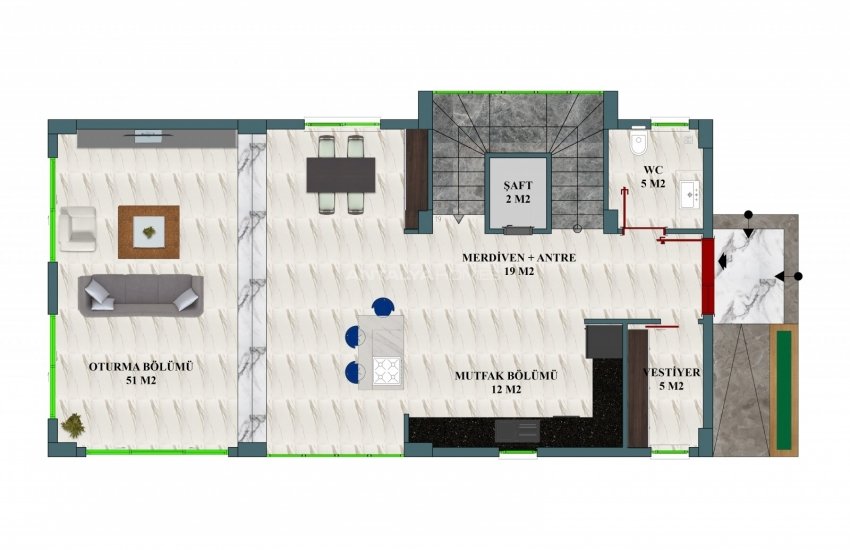 Роскошные Виллы с Современным Дизайном у Моря в Аланье 52