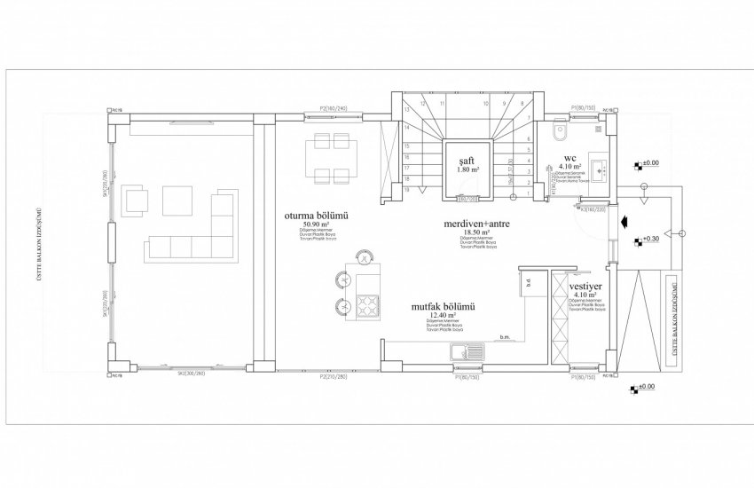 Роскошные Виллы с Современным Дизайном у Моря в Аланье 45