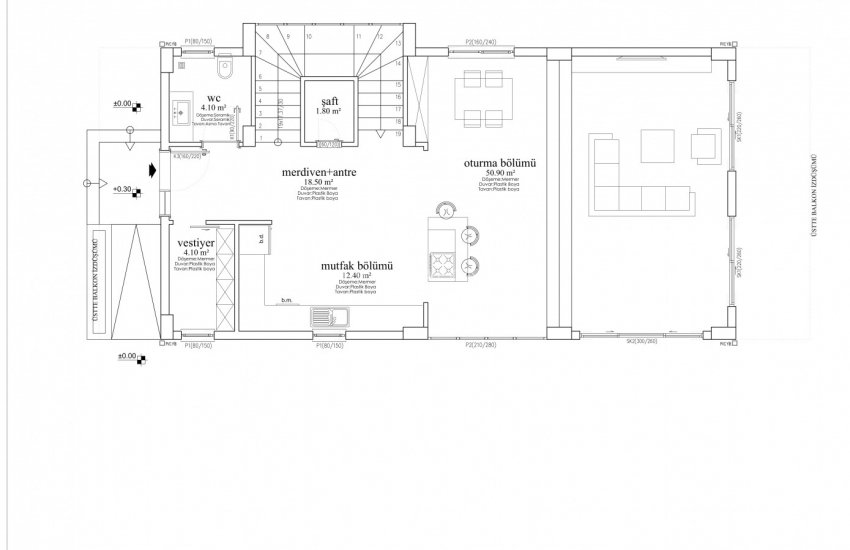 Роскошные Виллы с Современным Дизайном у Моря в Аланье 49