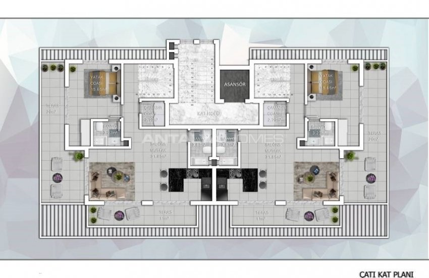 Modern Apartments Close to Daily Amenities in Alanya Antalya 16
