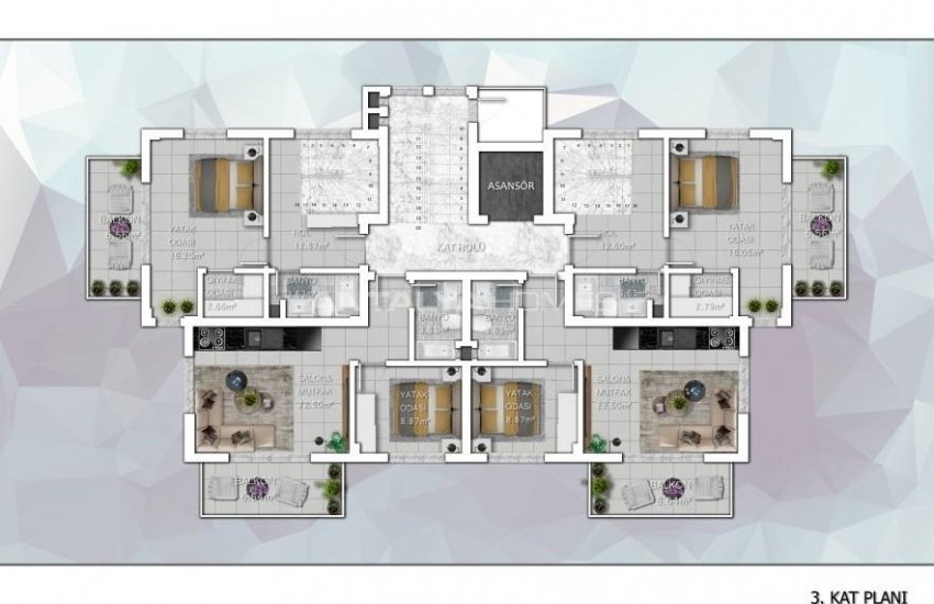 Modern Apartments Close to Daily Amenities in Alanya Antalya 17