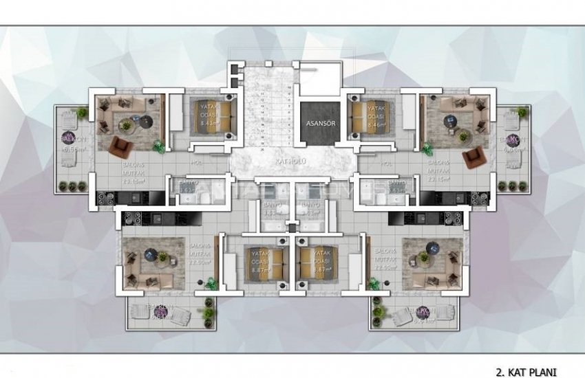 Modern Apartments Close to Daily Amenities in Alanya Antalya 18