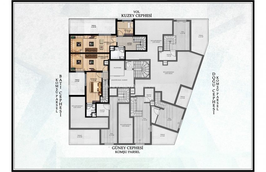 New Build Investment Flats Near University in Konyaalti 28