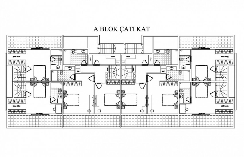 Flats in a Luxury Complex with Pools in Antalya Lara 22