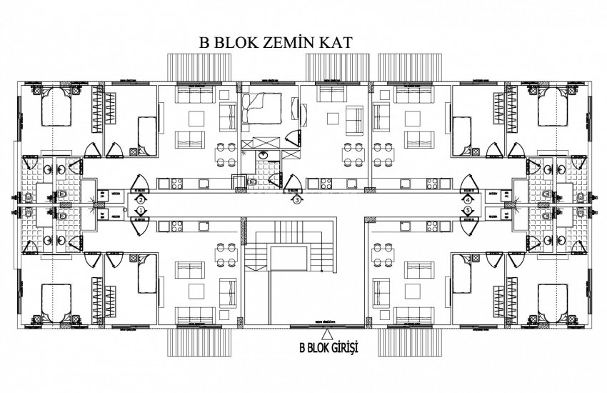 Flats in a Luxury Complex with Pools in Antalya Lara 23