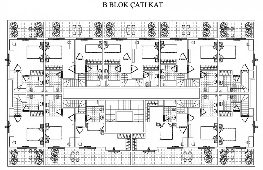 Flats in a Luxury Complex with Pools in Antalya Lara 25