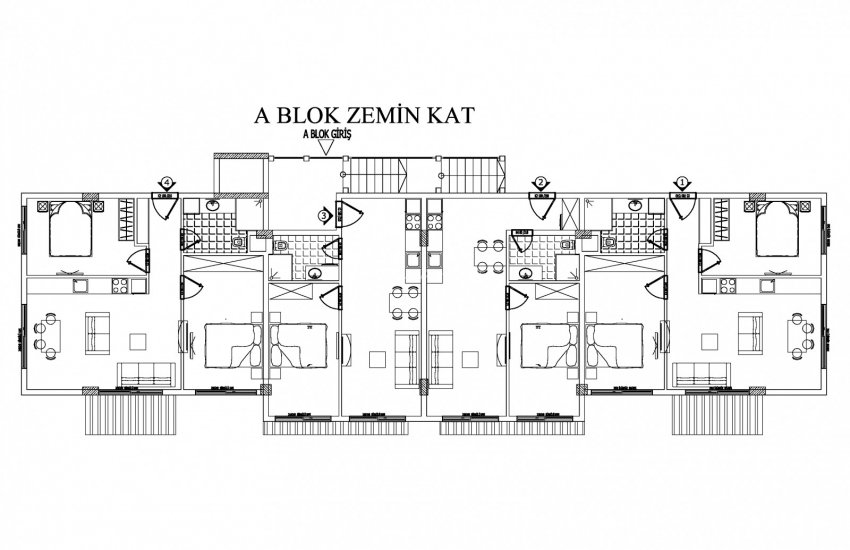 Flats in a Luxury Complex with Pools in Antalya Lara 20