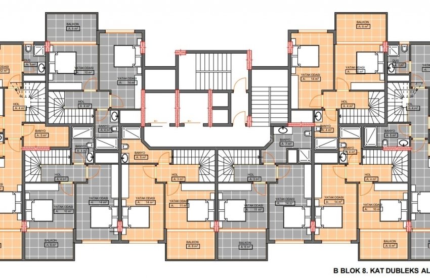 Chic Flats with Panoramic Sea and Castle Views in Alanya 20