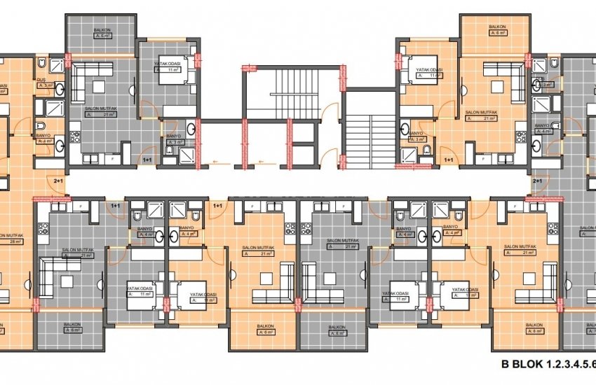 Chic Flats with Panoramic Sea and Castle Views in Alanya 14