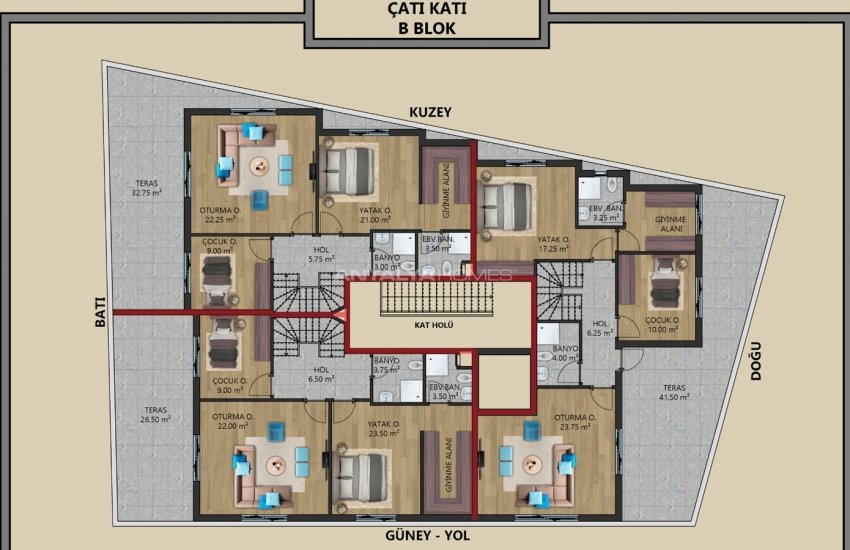 Luxurious Apartments Near the Sea in Muratpasa Antalya 26