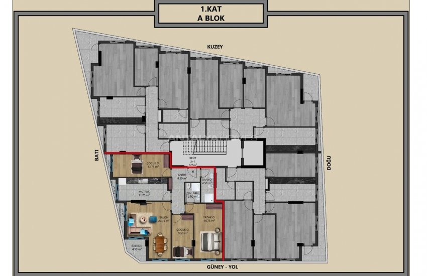 Luxurious Apartments Near the Sea in Muratpasa Antalya 29