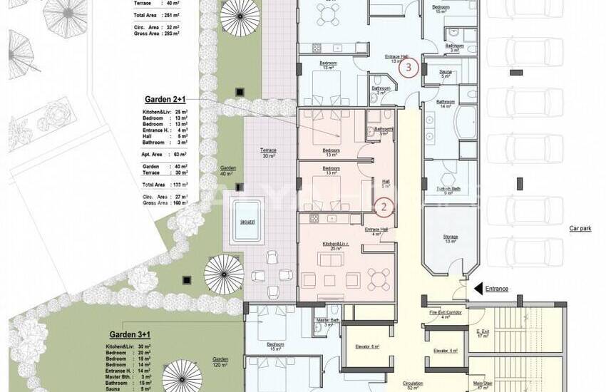 Modernes Appartements En Complexe De Luxe À Mahmutlar Alanya 25