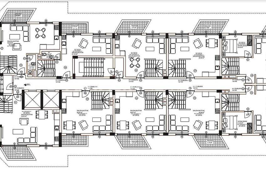 Brand New Luxury Apartments for Sale in Alanya Avsallar 16