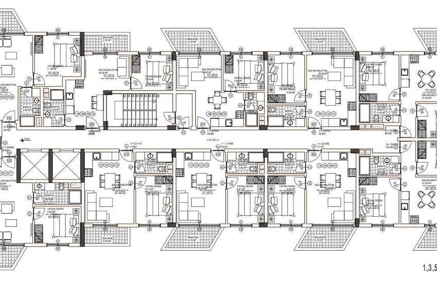 Brand New Luxury Apartments for Sale in Alanya Avsallar 14