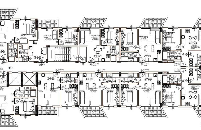 Brand New Luxury Apartments for Sale in Alanya Avsallar 15