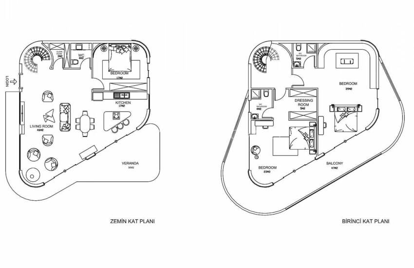 Luxe Villa Suitable for Citizenship with a Pool in Alanya 17