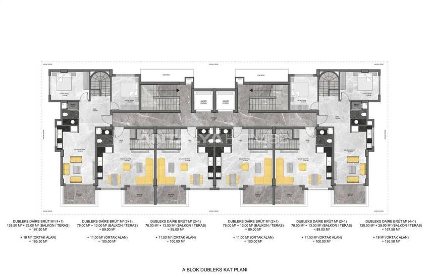 Luxus-wohnungen In Einem Wohnkomplex In Alanya 47