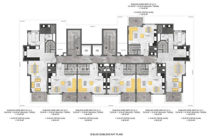 Luxe Appartementen In Een Wooncomplex In Alanya 43
