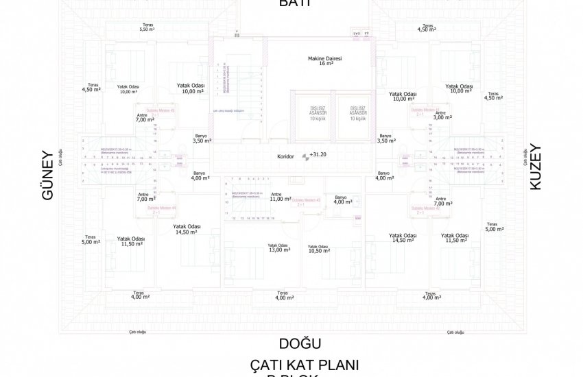 Brand New Alanya Properties with Swimming Pools in Mahmutlar 50