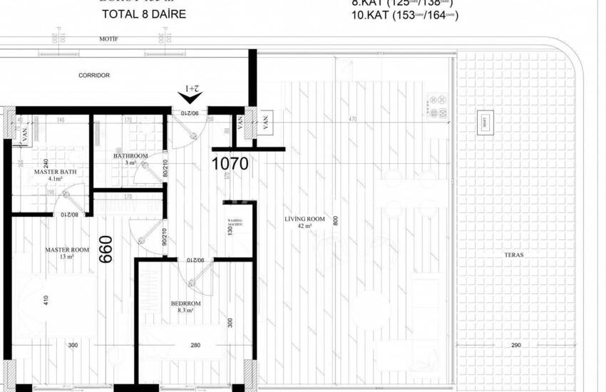 Luxe Vastgoed In Een Complex Dichtbij Luchthaven In Antalya 34